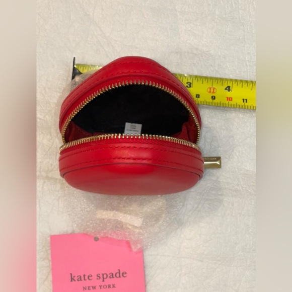 NWT Kate Spade Cherry Pie Picnic Strawberry Coin Mini Purse Very Rare Edition - Picture 8 of 8